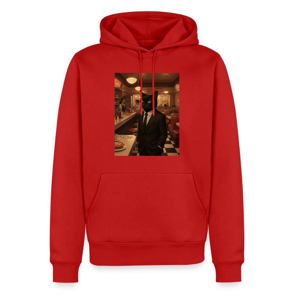 Krümel – Royale mit Pfote | Männer Premium Hoodie - Rot