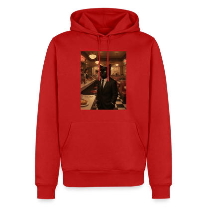 Krümel – Royale mit Pfote | Männer Premium Hoodie - Rot