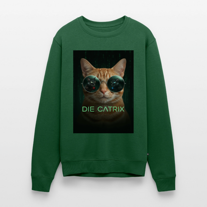 Die Catrix – Krümel erwacht |  Männer Premium Pullover - Flaschengrün