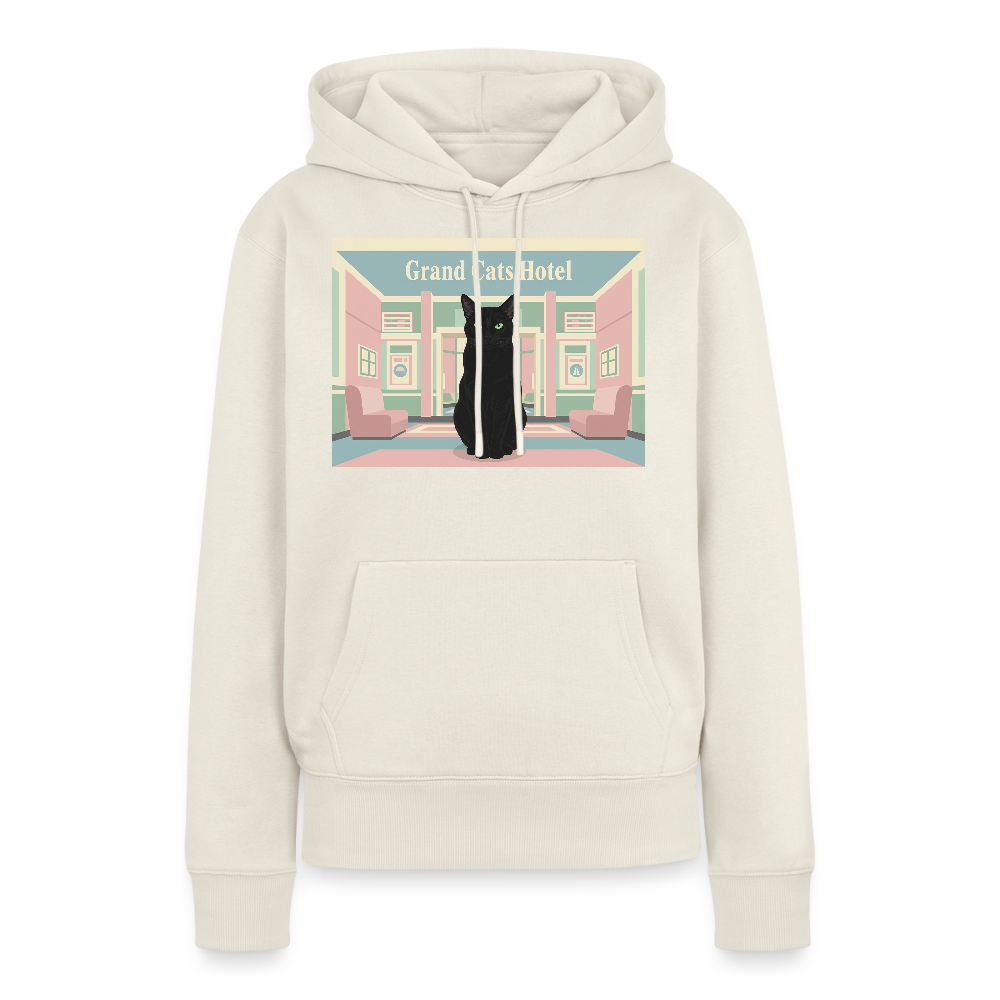 Grand Hotel Krümel | Frauen Premium Hoodie - Naturweiß