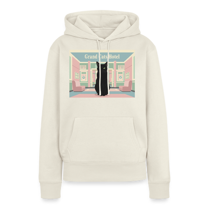 Grand Hotel Krümel | Frauen Premium Hoodie - Naturweiß