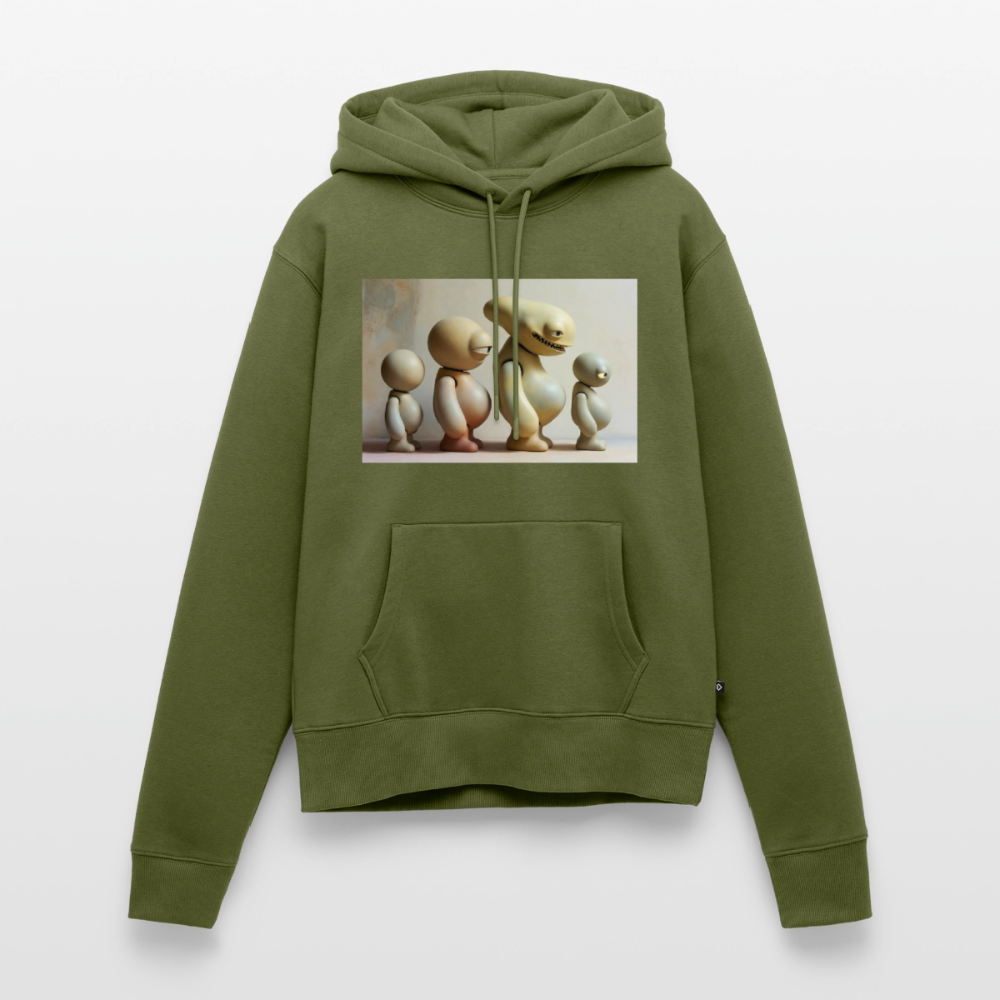 So wachsen wir also | Frauen Premium Hoodie - Khaki
