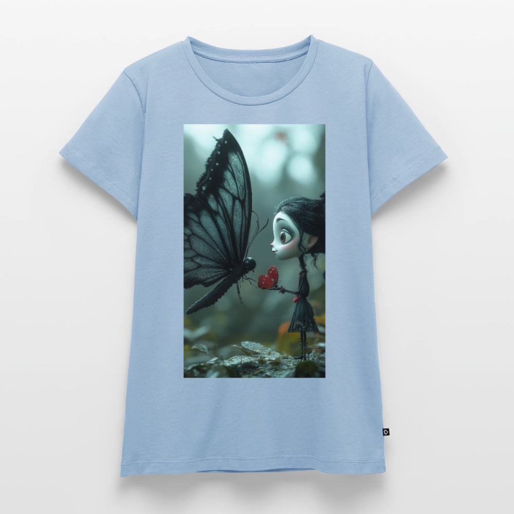 Mut für einen Moment | Frauen Premium T-Shirt - Hellblau