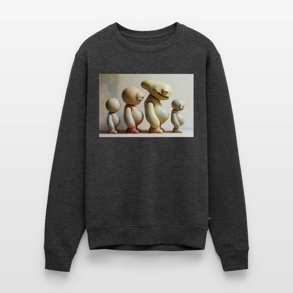 So wachsen wir also |  Männer Premium Pullover - Anthrazit meliert