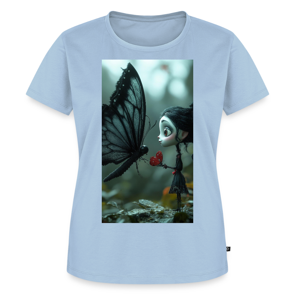 Mut für einen Moment | Frauen Premium T-Shirt - Hellblau