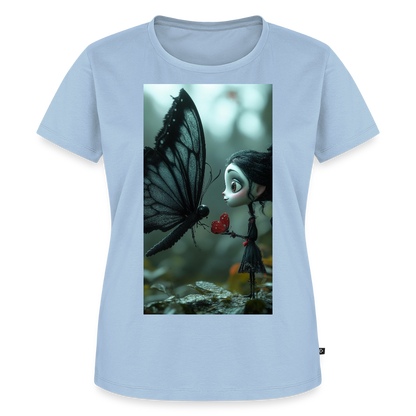 Mut für einen Moment | Frauen Premium T-Shirt - Hellblau