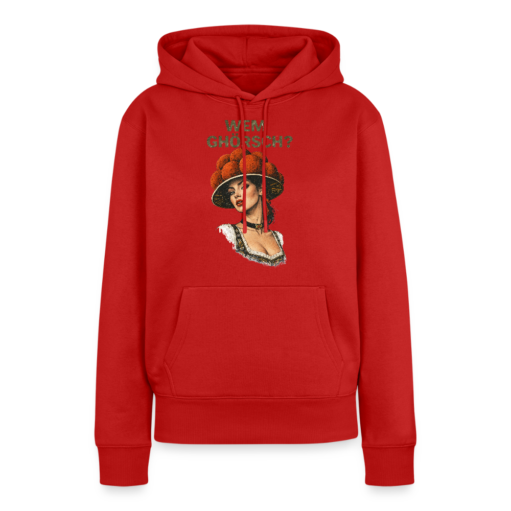 Wem ghörsch? – Schwarzwald Edition | Frauen Premium Hoodie - Rot