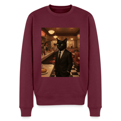 Krümel – Royale mit Pfote |  Männer Premium Pullover - Burgunderrot