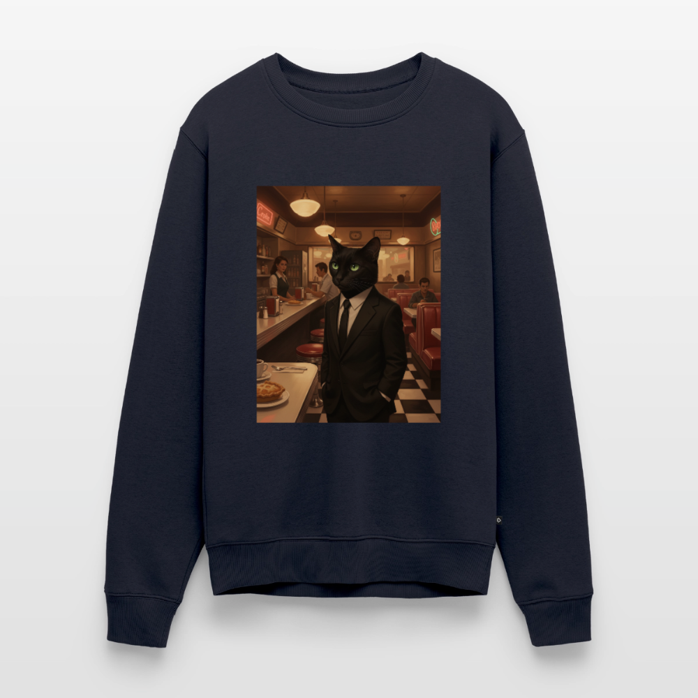 Krümel – Royale mit Pfote |  Männer Premium Pullover - Navy