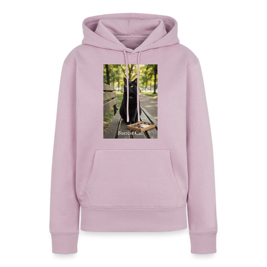 Forrest Cat – Krümel wartet | Frauen Premium Hoodie - Altrosa