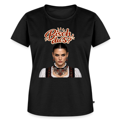 Schwarzwaldstolz – Sie weiß, wer sie isch | Frauen Premium T-Shirt - Schwarz