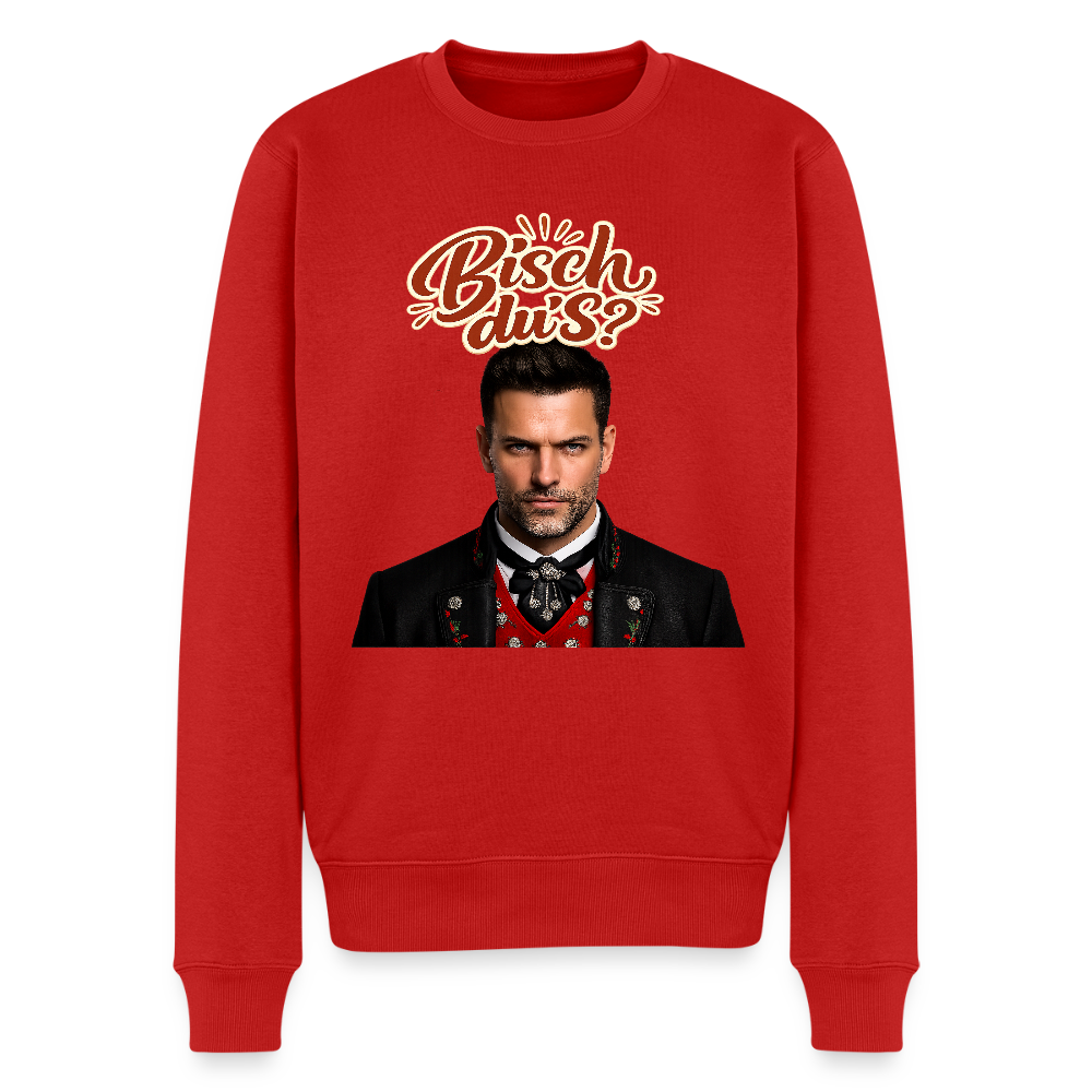 Bisch du’s? – Schwarzwaldkerl |  Männer Premium Pullover - Rot