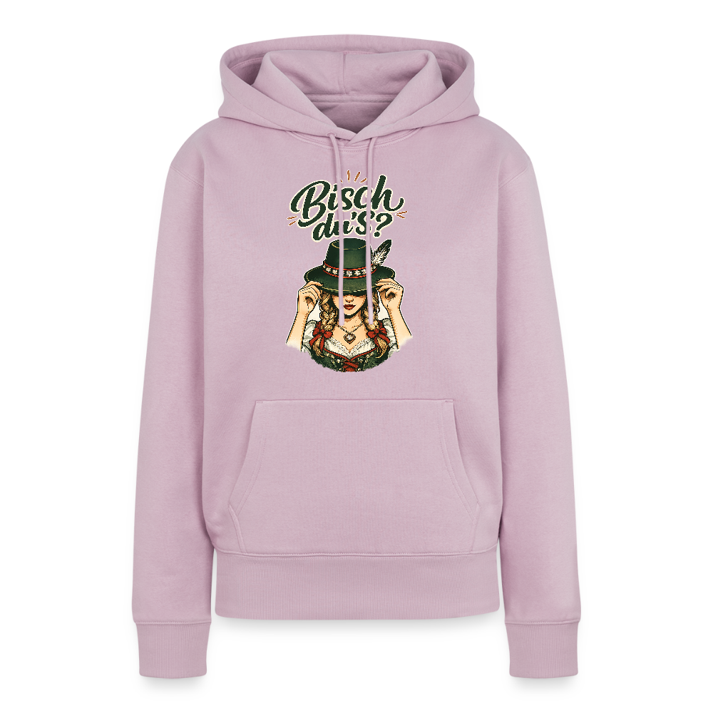 Bisch du’s? – Der Blick sagt alles | Frauen Premium Hoodie - Altrosa