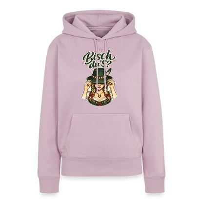 Bisch du’s? – Der Blick sagt alles | Frauen Premium Hoodie - Altrosa