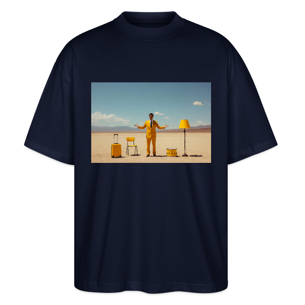 Alles im Griff (theoretisch) | Stanley/Stella Oversized Unisex Bio T-Shirt Blaster - Navy