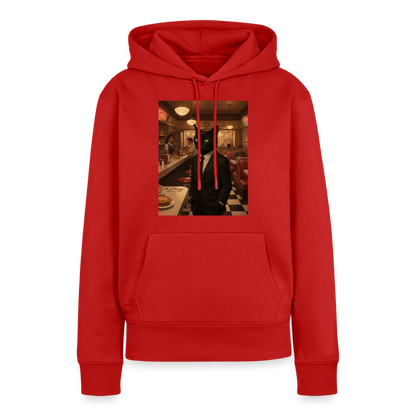 Krümel – Royale mit Pfote | Frauen Premium Hoodie - Rot