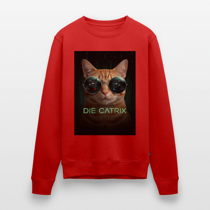Die Catrix – Krümel erwacht |  Männer Premium Pullover - Rot