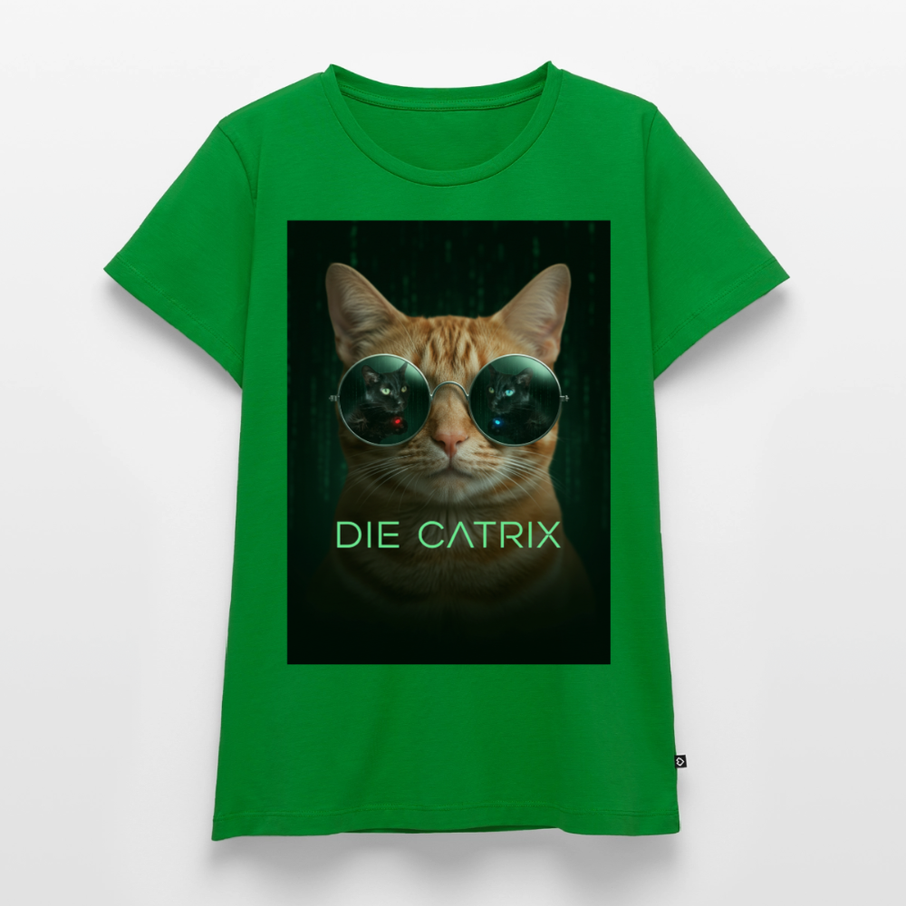 Die Catrix – Krümel erwacht | Frauen Premium T-Shirt - Grün