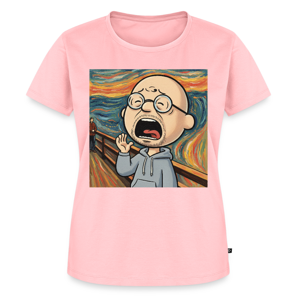 Der Schrei… aber heute bin ich dran | Frauen Premium T-Shirt - Rosa