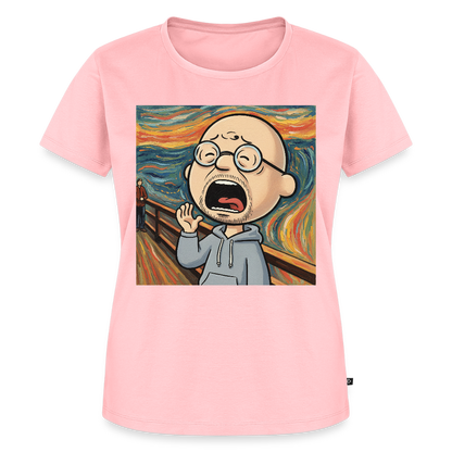 Der Schrei… aber heute bin ich dran | Frauen Premium T-Shirt - Rosa