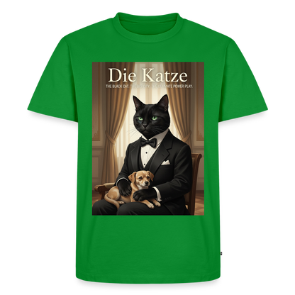 Die Katze – Krümel regelt das | Männer Premium T-Shirt - Grün