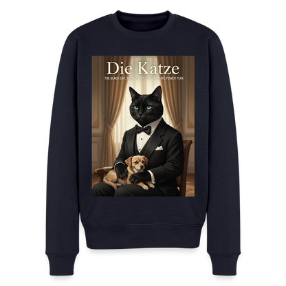 Die Katze – Krümel regelt das |  Männer Premium Pullover - Navy