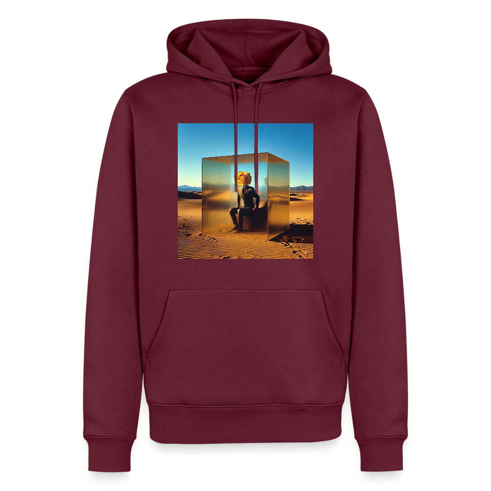 Gefühle unter Glas | Männer Premium Hoodie - Burgunderrot