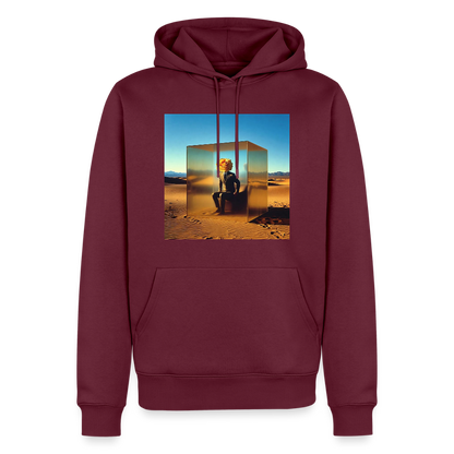 Gefühle unter Glas | Männer Premium Hoodie - Burgunderrot