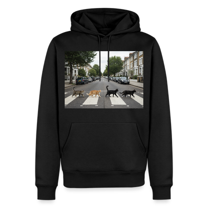 The Purrfect Crossing – Wir waren vor der Band da | Männer Premium Hoodie - Schwarz