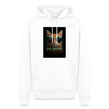 Die Catrix – Krümel erwacht | Männer Premium Hoodie - Weiß