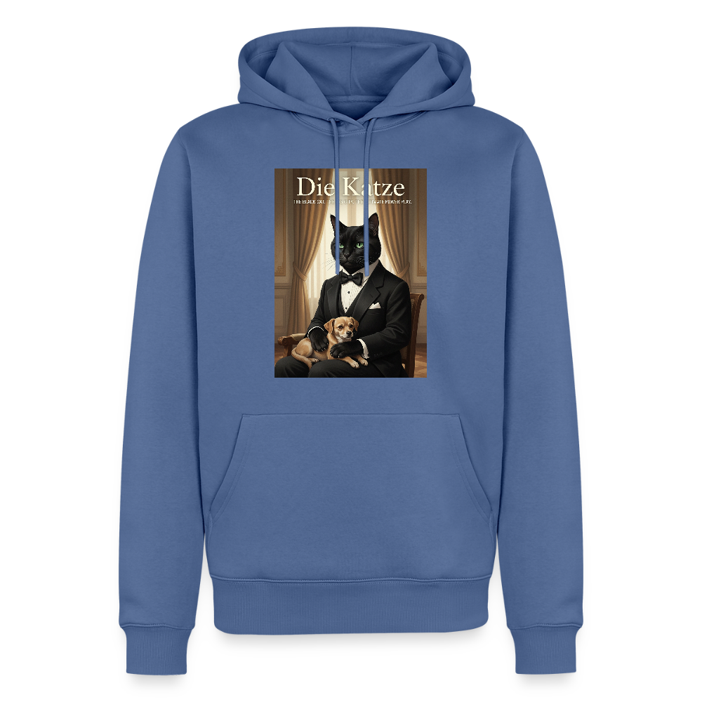 Die Katze – Krümel regelt das | Männer Premium Hoodie - Taubenblau