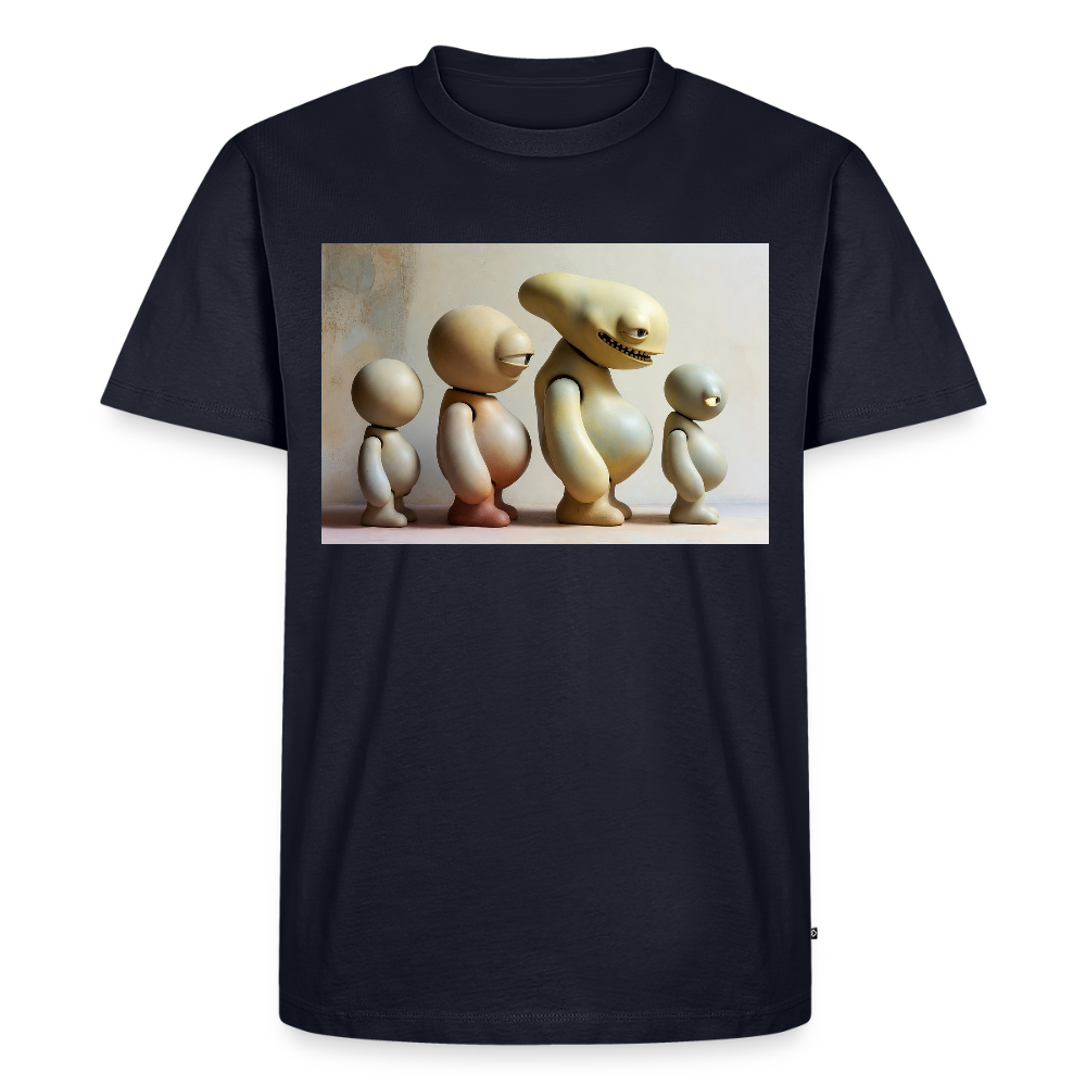 So wachsen wir also | Männer Premium T-Shirt - Navy