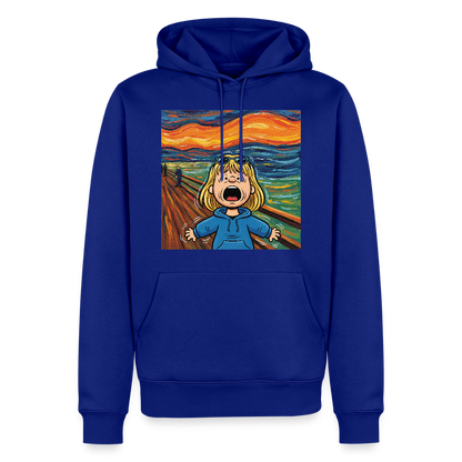Der Schrei… manchmal bist du es selbst | Männer Premium Hoodie - Royalblau