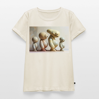 So wachsen wir also | Frauen Premium T-Shirt - Naturweiß