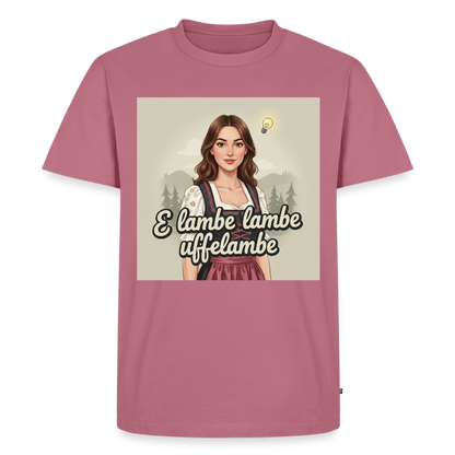 E Lambe, lambe, uffelambe – Alemannischer Geistesblitz | Männer Premium T-Shirt - Mauve