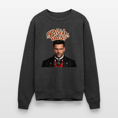 Bisch du’s? – Schwarzwaldkerl |  Männer Premium Pullover - Anthrazit meliert