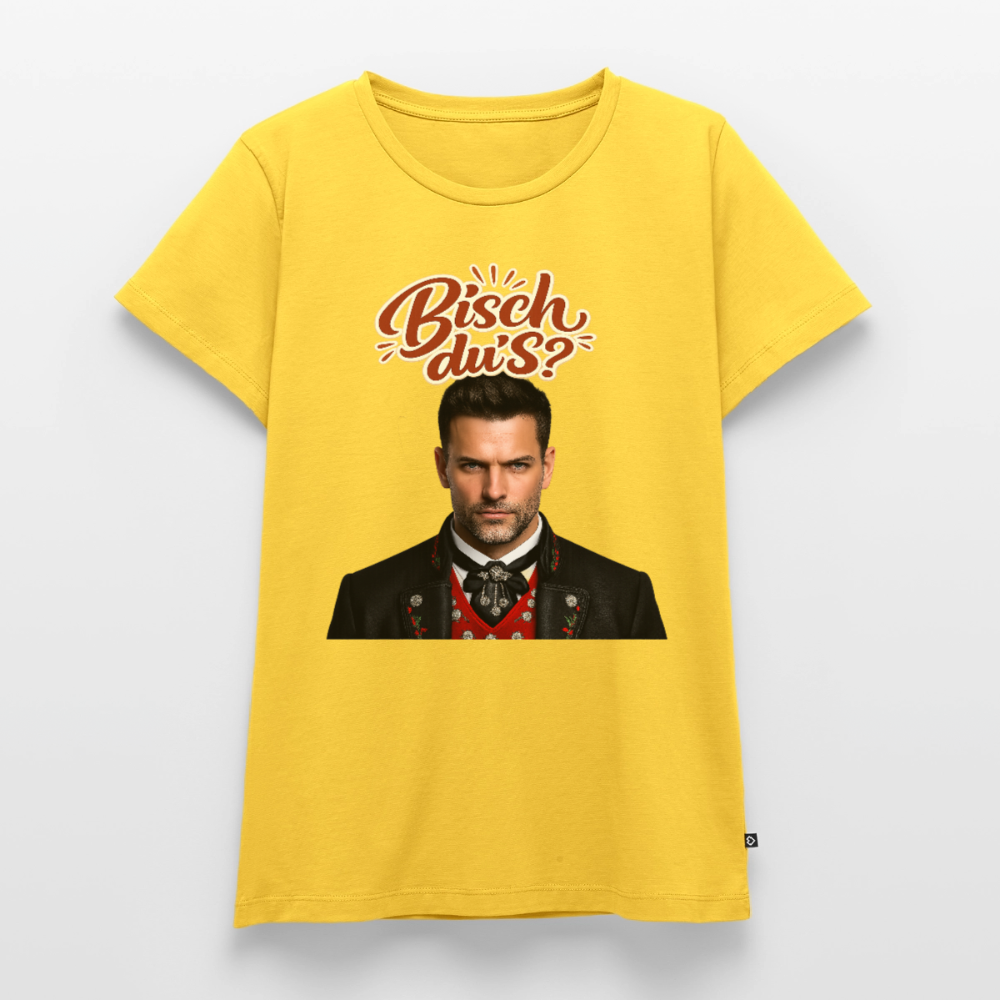 Bisch du’s? – Schwarzwaldkerl | Frauen Premium T-Shirt - Gelb