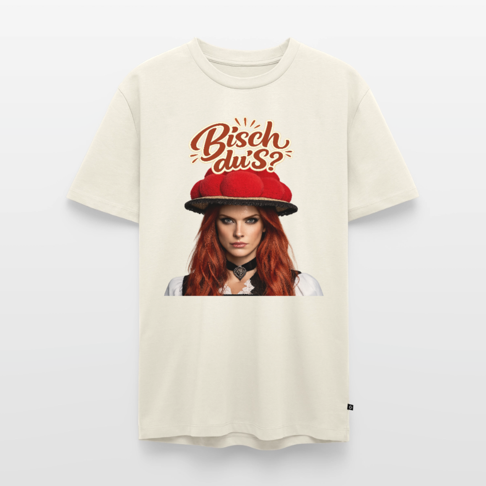 Bisch du’s? – Schwarzwaldmädel | Männer Premium T-Shirt - Naturweiß