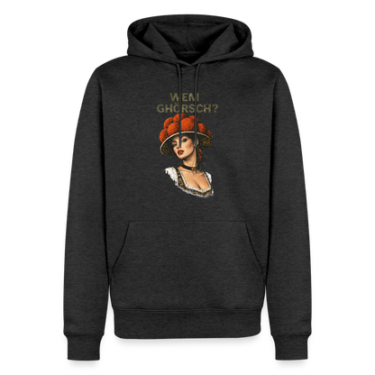 Wem ghörsch? – Schwarzwald Edition | Männer Premium Hoodie - Anthrazit meliert