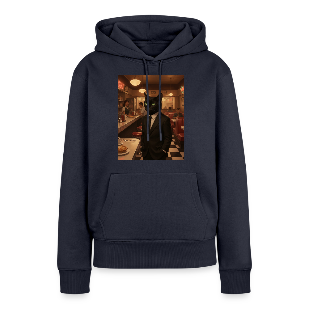 Krümel – Royale mit Pfote | Frauen Premium Hoodie - Navy
