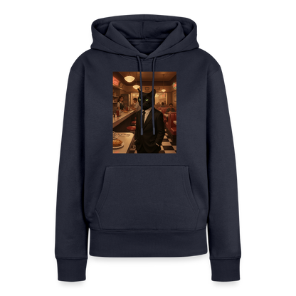 Krümel – Royale mit Pfote | Frauen Premium Hoodie - Navy