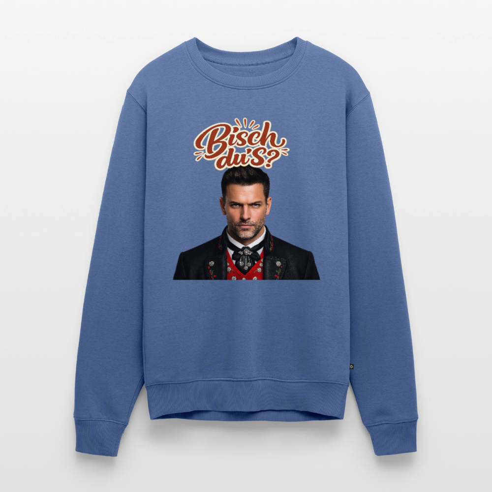 Bisch du’s? – Schwarzwaldkerl |  Männer Premium Pullover - Taubenblau