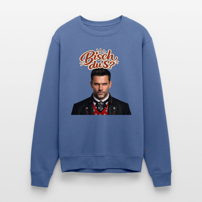Bisch du’s? – Schwarzwaldkerl |  Männer Premium Pullover - Taubenblau