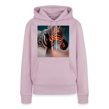 Blumen für ein Zebra | Frauen Premium Hoodie - Altrosa