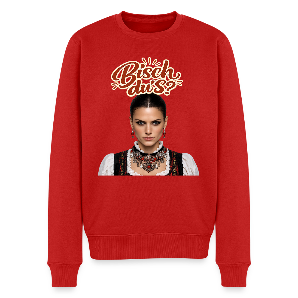 Schwarzwaldstolz – Sie weiß, wer sie isch |  Männer Premium Pullover - Rot