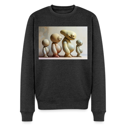 So wachsen wir also |  Männer Premium Pullover - Anthrazit meliert