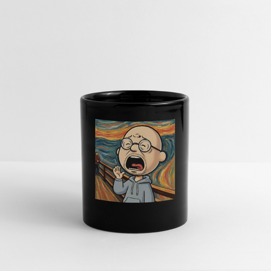 Der Schrei… aber heute bin ich dran | Tasse - Schwarz