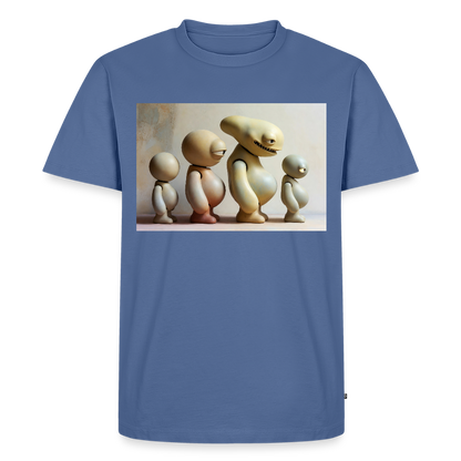 So wachsen wir also | Männer Premium T-Shirt - Taubenblau