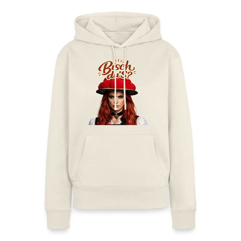 Bisch du’s? – Schwarzwaldmädel | Frauen Premium Hoodie - Naturweiß