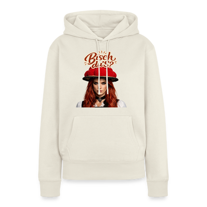 Bisch du’s? – Schwarzwaldmädel | Frauen Premium Hoodie - Naturweiß